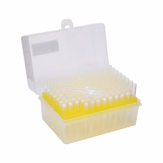 ISO Medical Supply Tecan-Pipettenspitzen, Extraktionsplatte, Roboterspitze für Nukleinsäuretests, Labor, Genomik, Arzneimittelentdeckung, Zellbiologie, 20UL